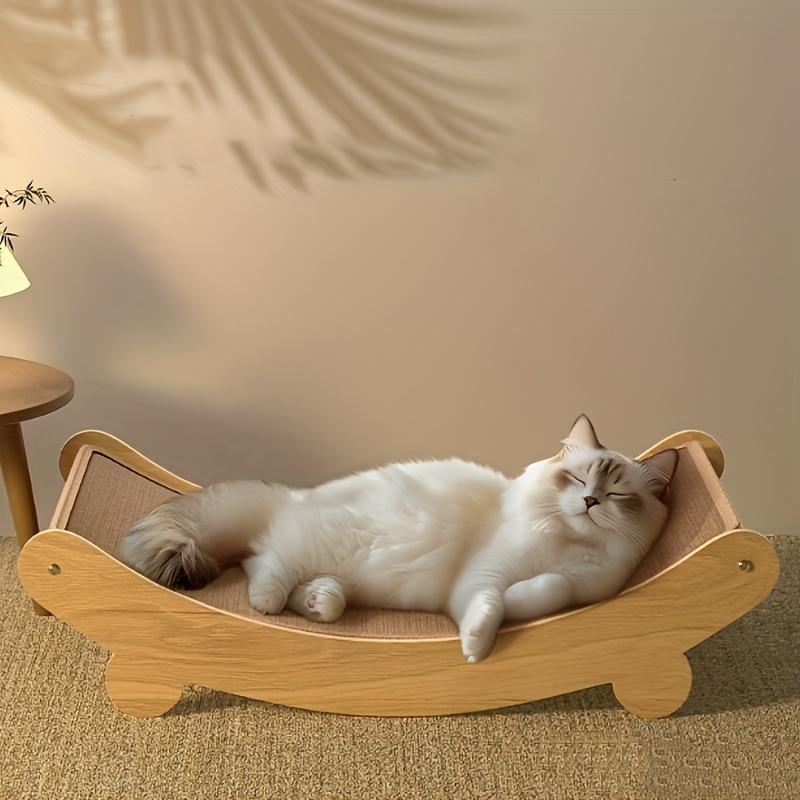 U-shaped Cat Scratching And Lying Bed, Suitable For Cat Owners And Cat Lovers